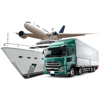 Transport multimodal — maritime, routier et aérien